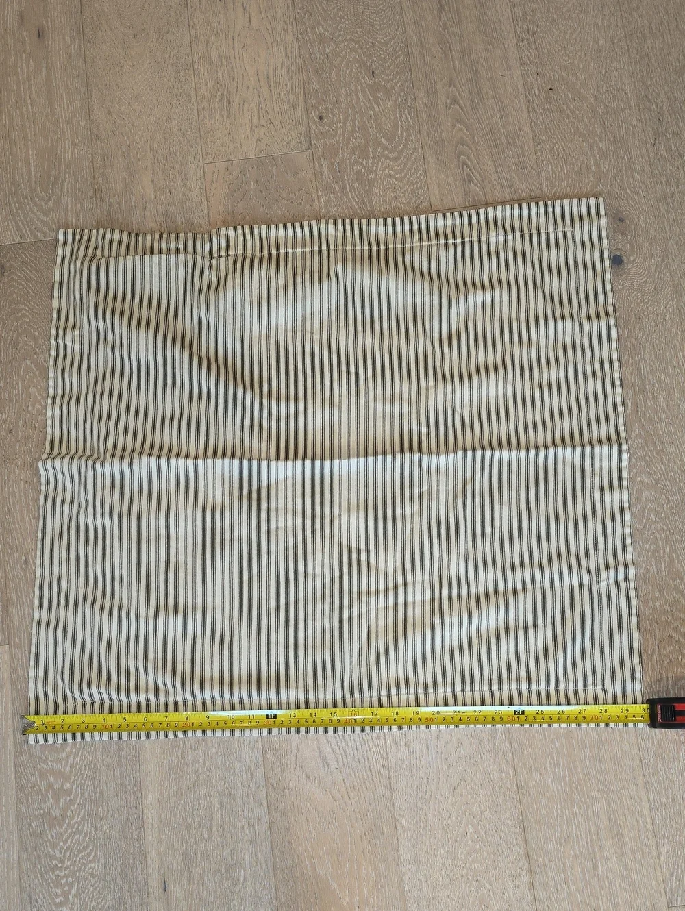 2 Pottery Barn Euro Cotton Shams Cream And Taupe
